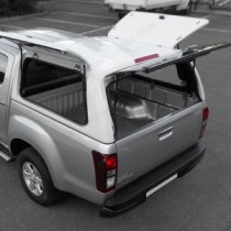 Isuzu D-Max 2012-2017 Carryboy Workman Hardtop en 527 Splash White