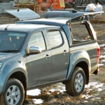 Isuzu D-Max 2012-2017 Carryboy Workman Hardtop en 527 Splash White