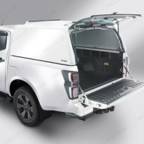 Isuzu D-Max 2021 - Auvent ProTop Tradesman avec porte arrière en verre en 527 Splash White