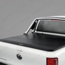 Housse de tonneau enroulable souple Keko pour VW Amarok 2011-2020 (compatible avec l'arceau de sécurité d'origine)