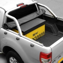 Housse de tonneau enroulable souple Keko pour VW Amarok 2011-2020 (compatible avec l'arceau de sécurité d'origine)