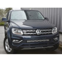 Intégration de la calandre de la barre lumineuse LED Predator Visio-X 30" pour VW Amarok 2017-2020