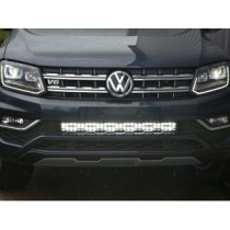 Intégration de la calandre de la barre lumineuse LED Predator Visio-X 30" pour VW Amarok 2017-2020