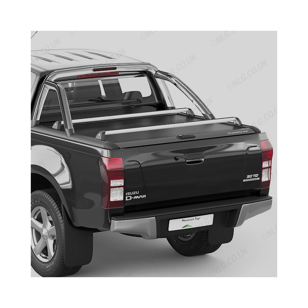 Volet roulant Black Mountain Top pour Isuzu D-Max 2012-2020