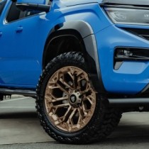 Passages de roue VW Amarok 2023- Predator - Noir mat