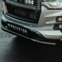 Barre de spoiler noire Predator Isuzu D-Max 2021-76 mm