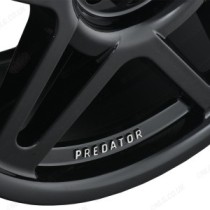 Jante en alliage Predator Fox 20x9 pour VW Amarok en noir brillant