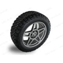 VW Amarok 2023- Jante en alliage Predator Fox 20x9 - Gris mat